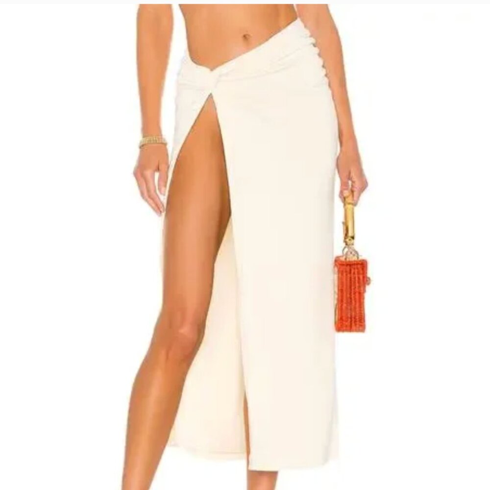 camila coehlo claire midi skirt
